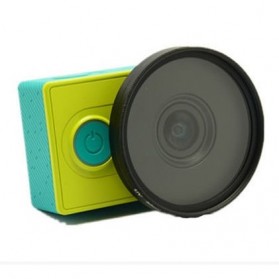 Lensa UV Filter 52mm dengan Cap untuk Xiaomi Yi - Black - 2