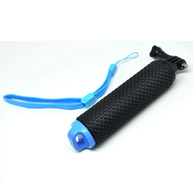 Pov Dive Buoy Floating Monopod for Action Camera GoPro / Xiaomi Yi / Xiaomi Yi 2 4k - Black Blue - 2