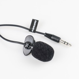 Taffware 3.5mm Microphone with Clip for Smartphone / Laptop / Tablet PC - SR-503 - Black - 3