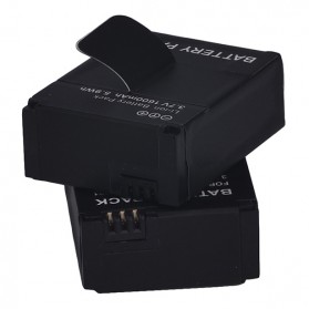 Battery Replacement 1600 mAh for GoPro HD Hero 3/3+ - AHDBT-301 - Black - 3