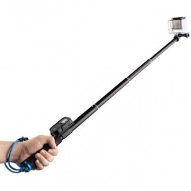 Monopod with Wireless Remote Control Slot 93cm for GoPro / Xiaomi Yi / Xiaomi Yi 2 4K - Black - 3