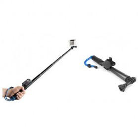 Monopod with Wireless Remote Control Slot 93cm for GoPro / Xiaomi Yi / Xiaomi Yi 2 4K - Black - 6