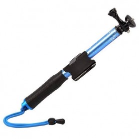 Monopod with Wireless Remote Control Slot 93cm for GoPro / Xiaomi Yi / Xiaomi Yi 2 4K - Blue - 1