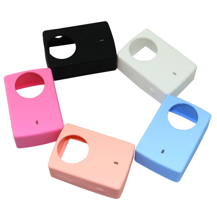 Sindax Action Camera Silicone Case + Lens Cover for Xiaomi Yi 2 4K