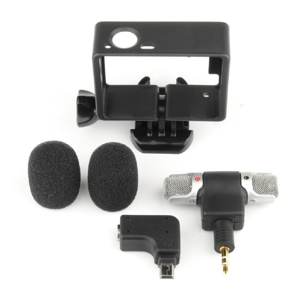 Sinofer Mini Stereo Mikrofon dan Standard Frame Case USB 3 