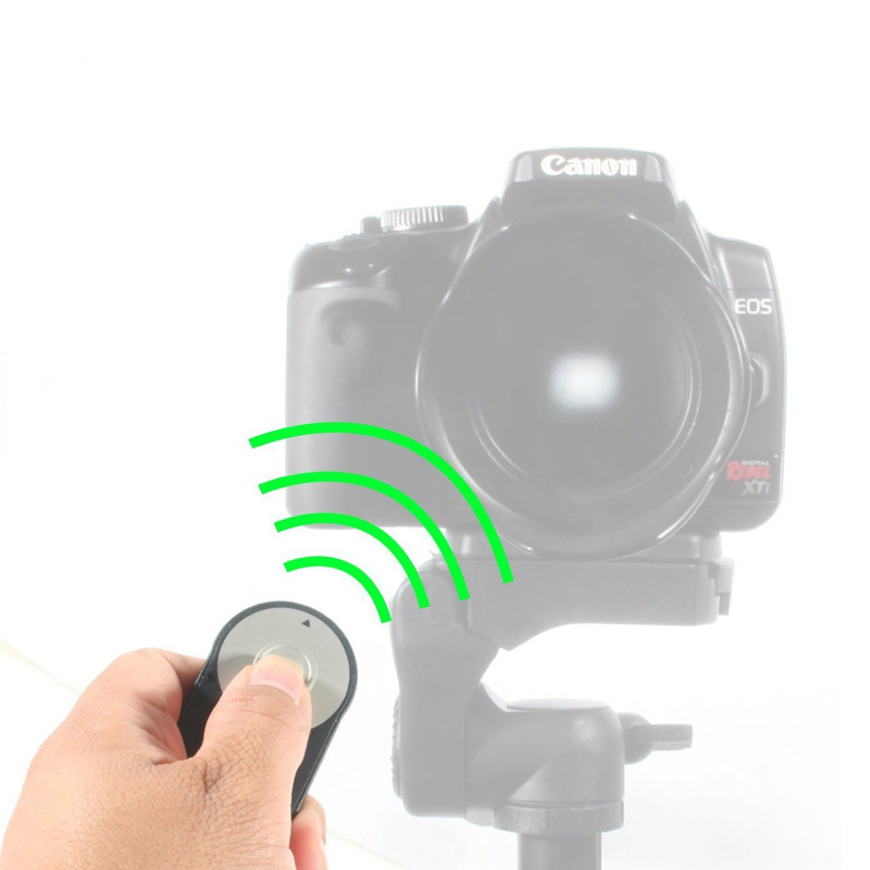 rc 6 wireless ir camera remote controller for canon rebel xt xti t1i t2i t3i 5d mark ii black jakartanotebook com