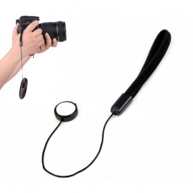 Tali Tutup Lensa Kamera Anti Lost Lens Cap Strap - JH-FDS01 - Black