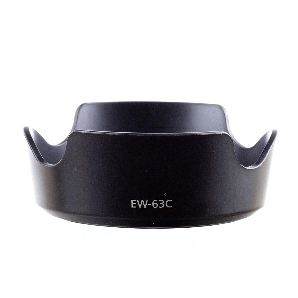 jjc lens hood lotus style for canon camera ew 63c