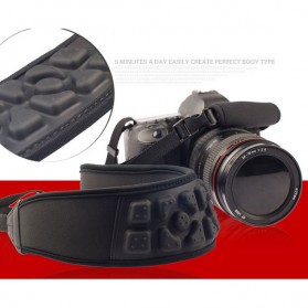 Lynca Strap Kamera DSLR Shock Absorbing - Black 