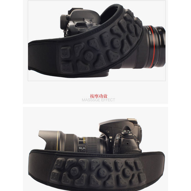 Lynca Strap Kamera DSLR Shock Absorbing - Black 