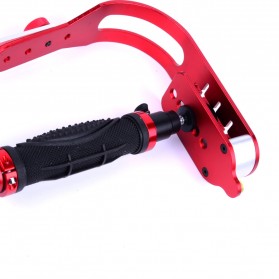 Handheld Stabilizer Kamera DSLR GoPro Xiaomi Yi - Red - 5