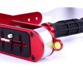 Handheld Stabilizer Kamera DSLR GoPro Xiaomi Yi - Red - 7