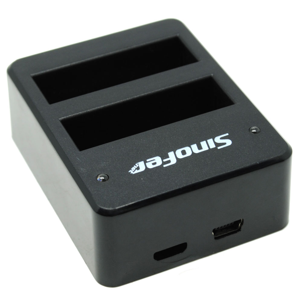 Sinofer Dual Battery Charger For Gopro Hero 4 Black Jakartanotebook Com