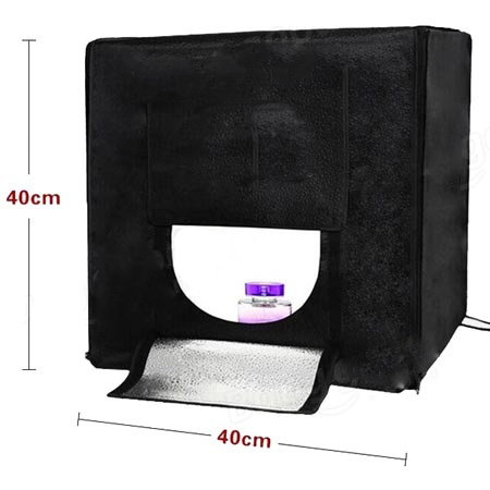 photo studio 40 x 40 cm dengan 40 led black jakartanotebook photo studio 40 x 40 cm dengan 40 led black jakartanotebook