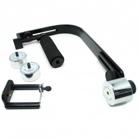 Stabilizer Kamera for GoPro / DSLR / Smartphone - Black