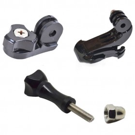 Action Camera, Camera, Tripod, Camera Case - ACEHE J-Hook Buckle Mount 1/4 Connector for GoPro Xiaomi Yi - AC18 - Black