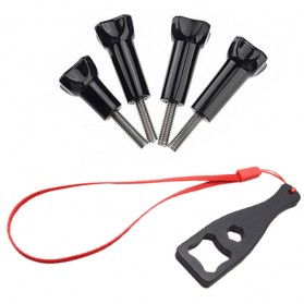 Baut Action Camera - Sekrup Knob Set with Wrench for GoPro Xiaomi Yi - 3C - Black