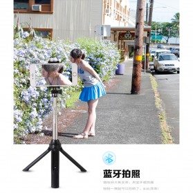 GEPRO NI5L Tongsis Monopod Tripod dengan Bluetooth Shutter - Black - 7