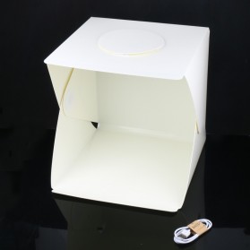 Photo Studio Mini Magnetic dengan Lampu LED Size Medium - White - 3