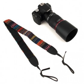 Strap Kamera Vintage - Black - 1