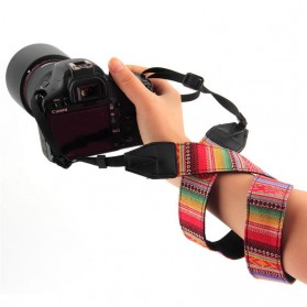 Strap Kamera Vintage - Black - 2