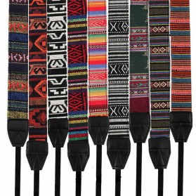 Strap Kamera Vintage - Black - 3