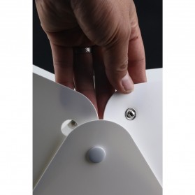 Photo Studio Mini 3 Button dengan LED dan 4 PCS Background Size L - White - 6