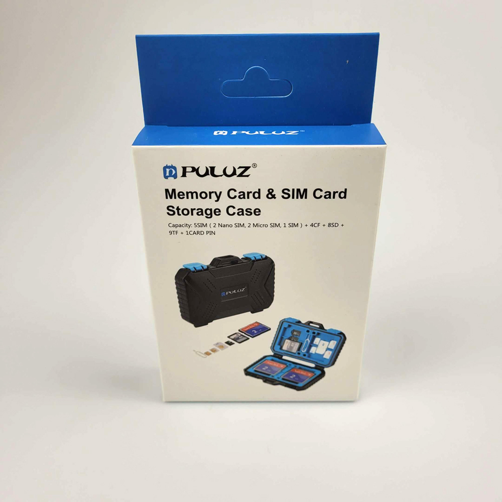 Puluz Tas Kotak Penyimpanan Memory Card Waterproof PU5002 Black