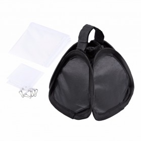 PULUZ Universal Softbox Flash Diffuser Camera DSLR - Black - 10