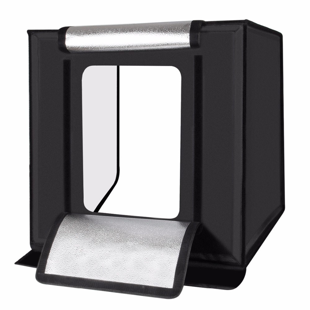 puluz photo studio mini portable dengan led dan 3pcs background size l black jakartanotebook puluz photo studio mini portable dengan led dan 3pcs background size l black jakartanotebook