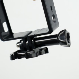Plastic Protective Side Border Frame Case Bumper for GoPro Hero 3/4 - GP04 - Black - 5