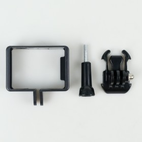 Plastic Protective Side Border Frame Case Bumper for GoPro Hero 3/4 - GP04 - Black - 7