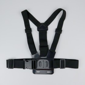 SnowHu Chest Harness Belt Strap with Head Belt for GoPro & Xiaomi Yi - GP59 - Black - 5