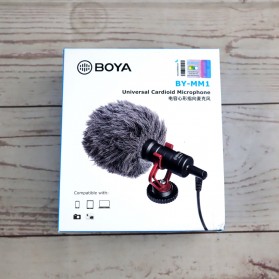 Boya Shotgun Microphone for Smartphone & DSLR - BY-MM1 - Black - 6
