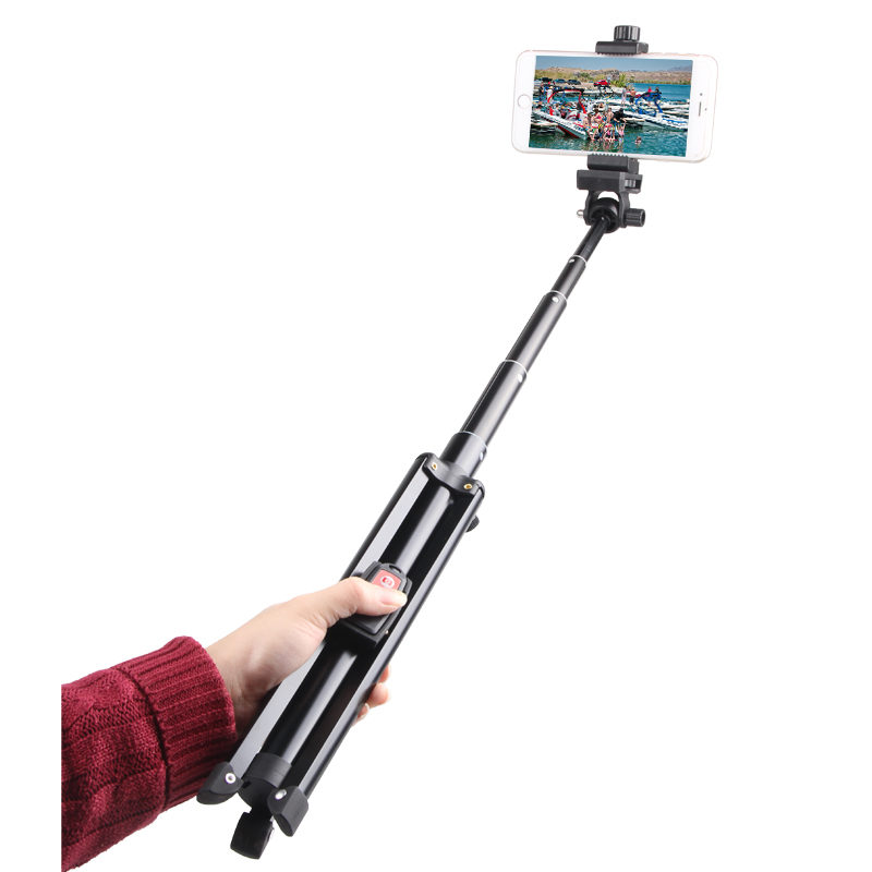 LetsPro Tongsis Monopod Tripod + Bluetooth Shutter - YK