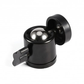 TaffSTUDIO Mini Ball Head Tripod Kamera DSLR 360 Swivel 1/4 - QM3624 - Black - 5