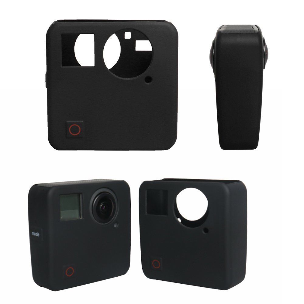 Action Camera Silicone Case + Lens Cover for GoPro Fusion 
