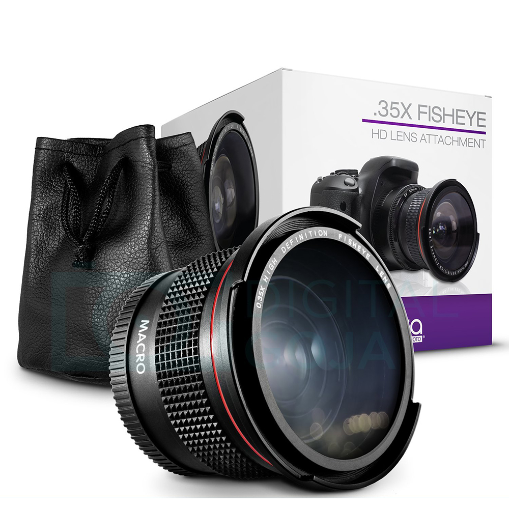 Lensa Kamera Hd 0 35x Fish Eye Wide Lens 52mm Black Jakartanotebook Com