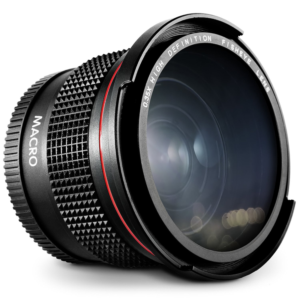 Lensa Kamera Hd 0 35x Fish Eye Wide Lens 58mm Black Jakartanotebook Com
