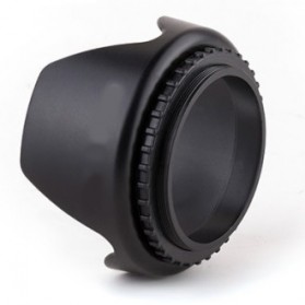 Lens Hood for Cameras 52mm (Screw Mount) - Black - 4