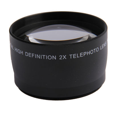 professional telephoto lens 2x 58mm for canon black jakartanotebook com