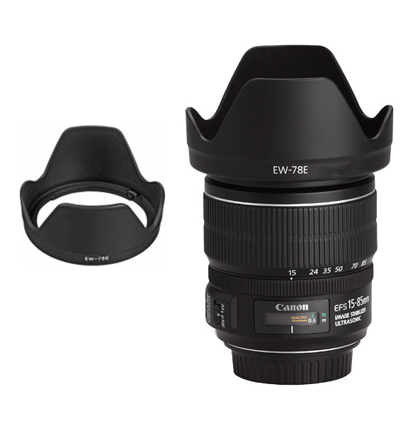lens hood for canon camera ew 78e black jakartanotebook com