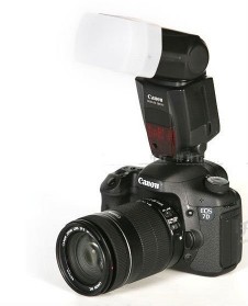 FOLETO Flash Diffuser for Canon 580EX - White - 4