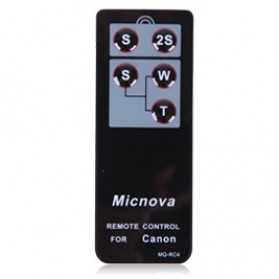 micnova ir camera remote control for canon eos 5d 7d 600d