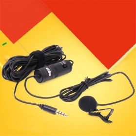 Boya Clip-On Omnidirectional Microphone for Smartphone & DSLR - BY-M1 - Black - 1