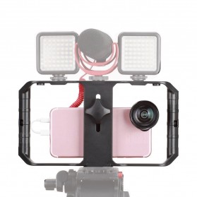 Action Camera, Camera, Tripod, Camera Case - Ulanzi U-Rig Smartphone Handheld Rig Stabilizer 4-7 Inch - Black