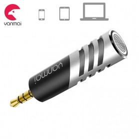 Yanmai Mini Adjustable Microphone 3.5mm - R1 - Black/Silver