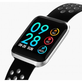 Smartwatch / Apple Watch - KSUN Smartwatch Sport Fitness Tracker Android iOS - KSS901 - Black/Silver
