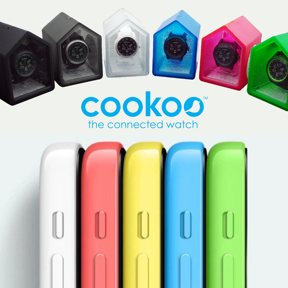 COOKOO Watch for iPhone 5/4s, iPad, iPod, Galaxy S4 