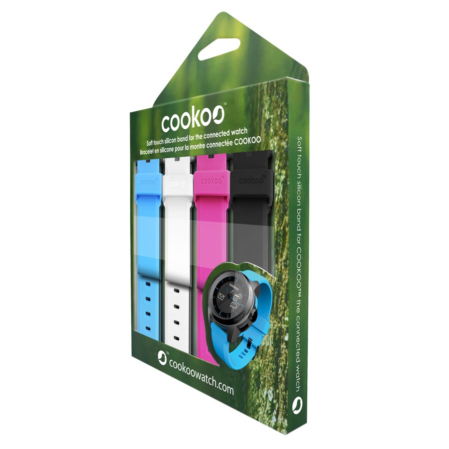 COOKOO Watch Band Multipack 4 Color - Multi-Color 